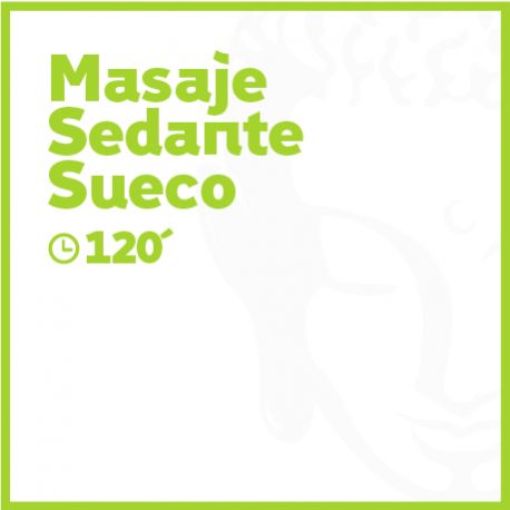 Masaje Sedante Sueco - 120 minutos