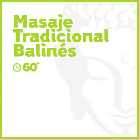 Masaje Tradicional Balinés - 60 minutos