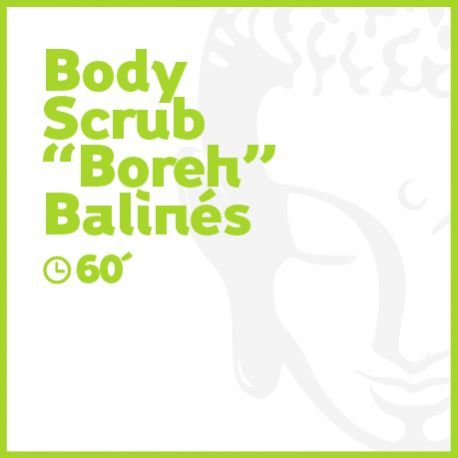 Body Scrub 'Boreh' Balinés - 60 minutos