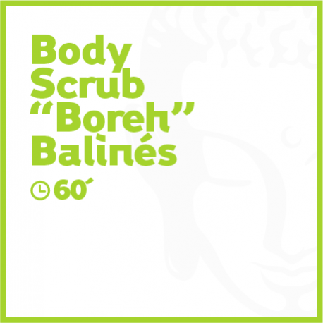 Body Scrub 'Boreh' Balinés - 60 minutos