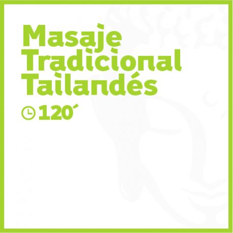 Masaje Tradicional Tailandés - 120 minutos