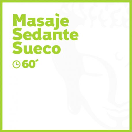 Masaje Sedante Sueco - 60 minutos