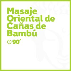 Masaje Oriental de Cañas de Bambú - 90 minutos