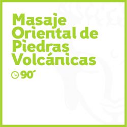 Masaje Oriental de Piedras Volcánicas - 90 minutos