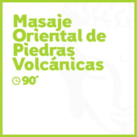 Masaje Oriental de Piedras Volcánicas - 90 minutos