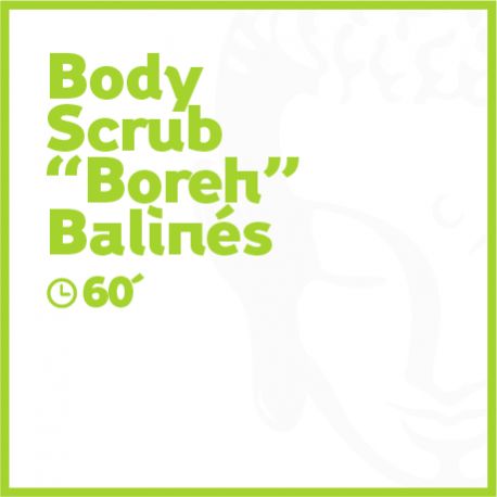 Body Scrub 'Boreh' Balinés - 60 minutos